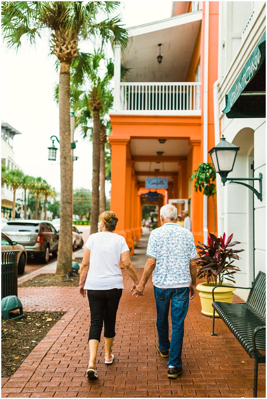 Orlando Florida Vacation Lifestyle Portrait Photographer Disney World Celebration Grandparents