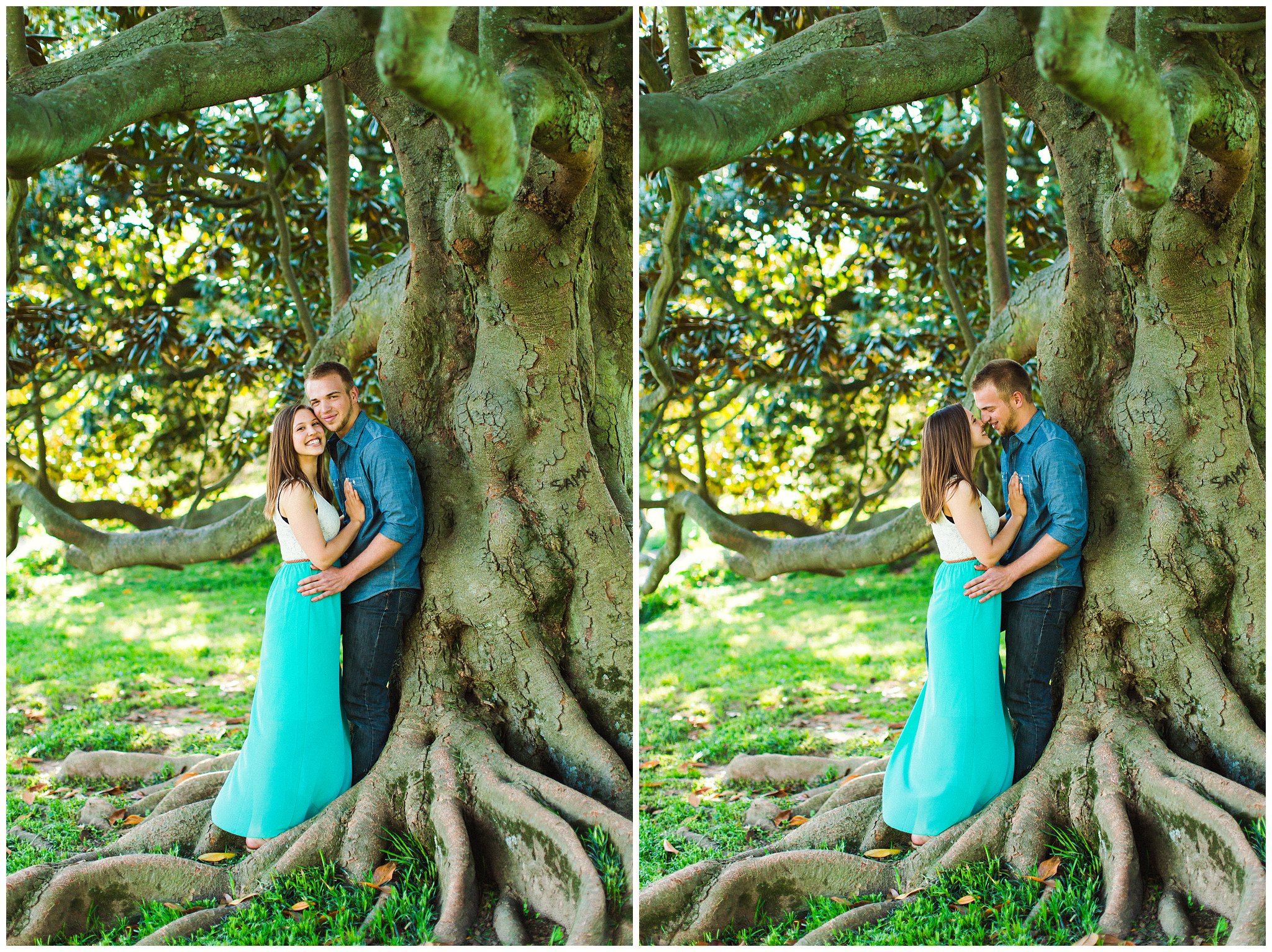 Maymont Richmond Engagement Session Engaged Couple Garden Park Gazebo Fairytale Love