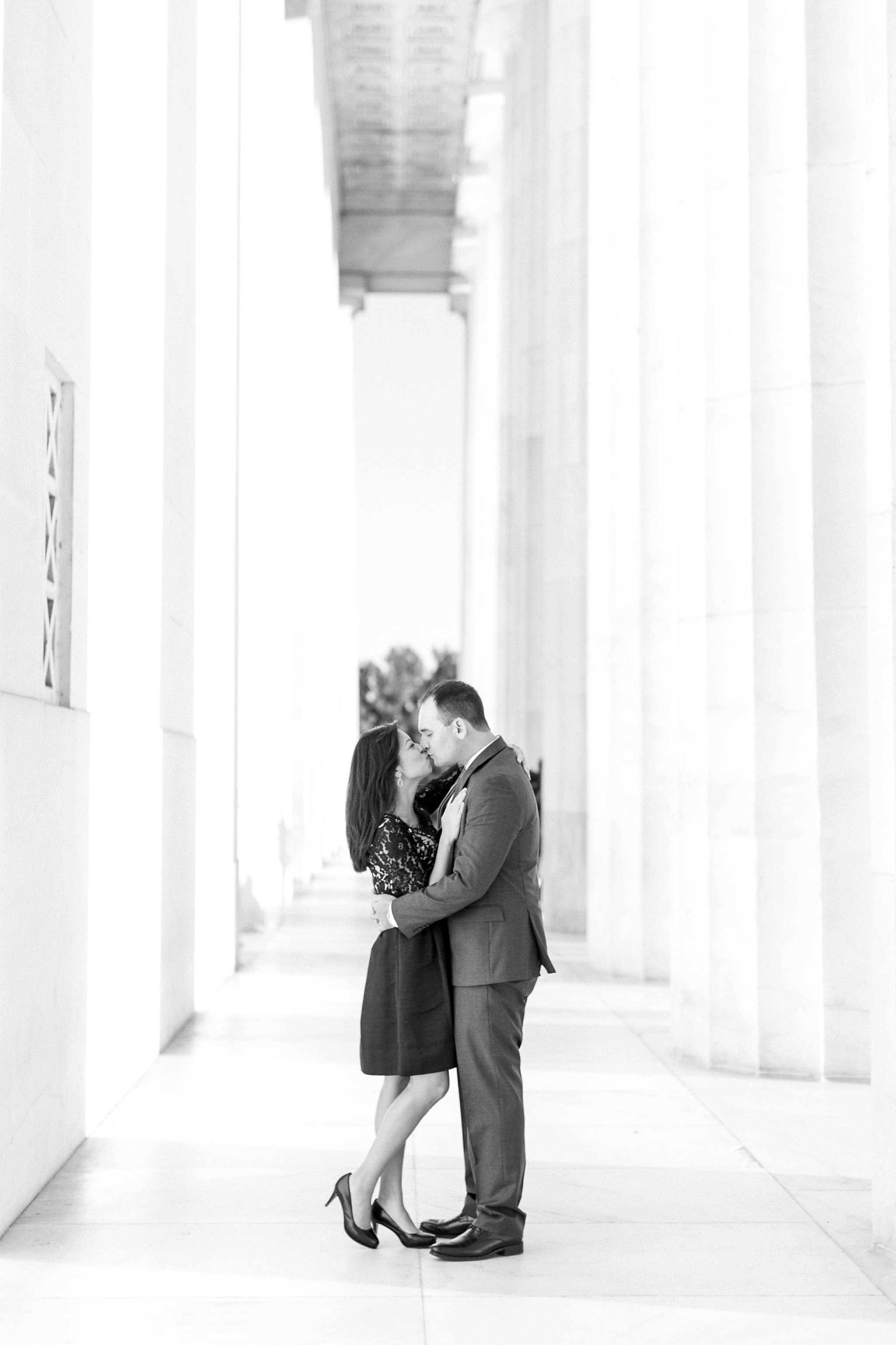 Washington DC Anniversary Photographer Lincoln Memorial Sunrise Shoot Angela & Dan-39.jpg