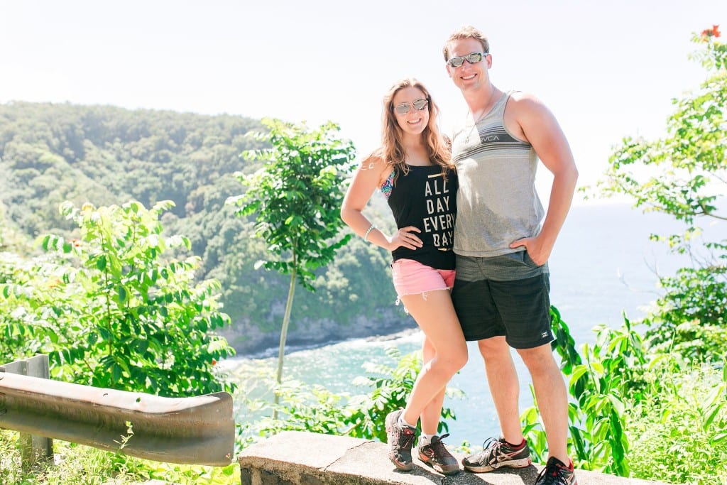 Justin & Megan Hawaiian Honeymoon Maui Oahu Vacation Photos--29
