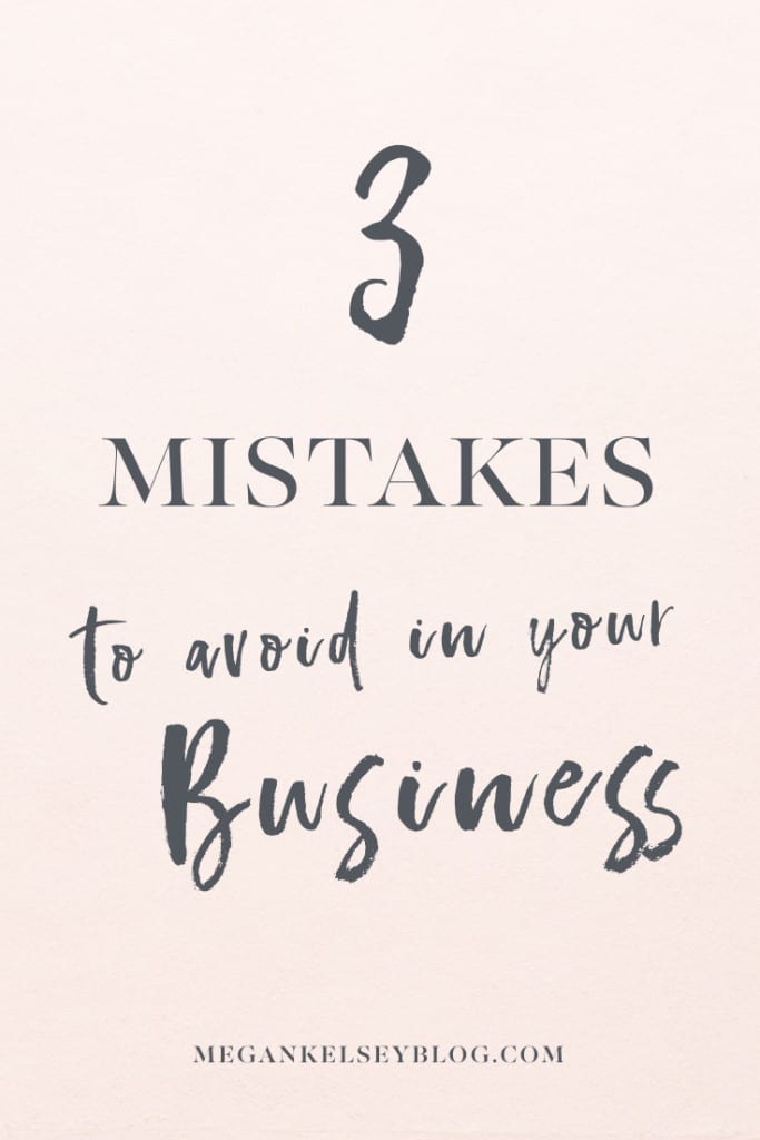 Mistakes To Avoid In Business Tips